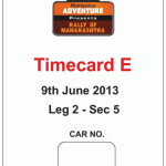 Timecard E