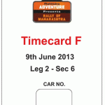 Timecard F